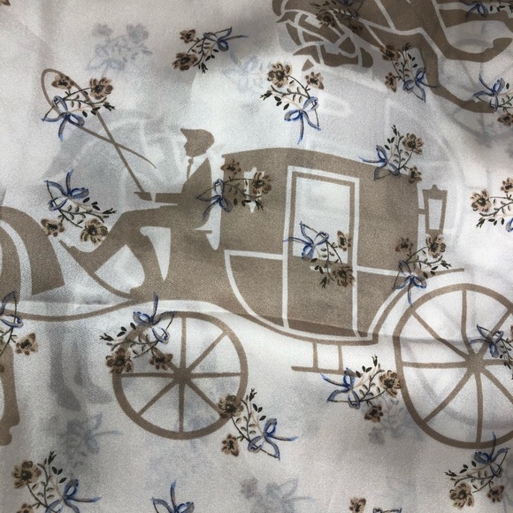Coach Floral Silk Scarf - Picture 3 of 3